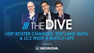 The Dive | 100T Roster Changes, Top Lane Meta, & LCS Week 4 Match-Ups