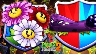 Plant Vs Zombie 2 Tập 10 Battlez Hoa Cúc Vạn Thọ Và Nho Đen Đập Tan Khủng Long TOP GAME ANDROID IOS