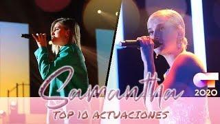 OT 2020 l TOP/RANKING 10 ACTUACIONES SAMANTHA/PiKa