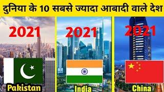 Top 10 Population Country In The World 2021,Top 10 Most Populated Countries 2021 | 10आबादी वाले देश