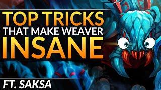 Why OG SAKSA is UNSTOPPABLE: TOP Secret Tips to Make WEAVER BROKEN - Dota 2 Pro Guide