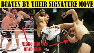 Top 8 Fighters Defeated With Their Own Signature Moves