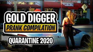 TOP 10 SAVAGE LEVEL GOLD DIGGER PRANK - QUARANTINE 2020