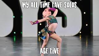 My Top 30 All Time Fave Solos (Age 5)