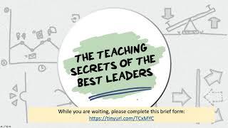 The Teaching Secrets of the Best Leaders