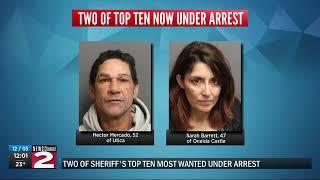 Sheriff's captures 2 of Top 10 Most Wanted