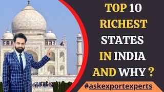Top 10 Richest States in India and Why ? #India #states