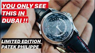 Lockdown over? Review of the $130,000 Patek Philippe World Timer 5130P-014, Dubai Limited Edition