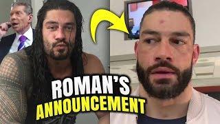 Roman Reigns LIFE CHANGING Announcement After Being “BANNED” By WWE