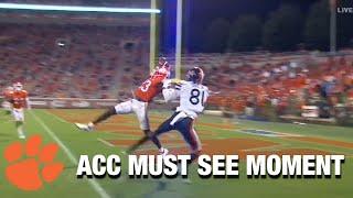 Clemson DB Andrew Booth With A 1-Handed Interception