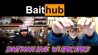 Baitman Live : Epic Eric Crankbait Extravaganza! New Merch!