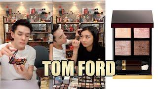 TOM FORD (EYE COLOR QUAD EYESHADOW) 幻魅四色眼影盘 | GOLDEN MINK | SUSPICION | BODY HEAT | LEOPARD SUN |