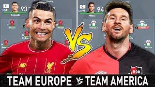 Team Europe VS Team America - FIFA 20 Experiment