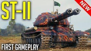 The ST-II, First Gameplay | Double-Barreled Tier 10 Heavy Tank in World of Tanks: Update 1.7.1 Patch