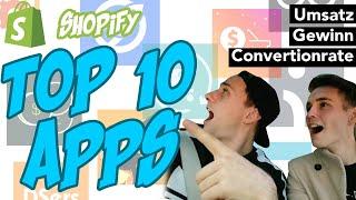 TOP 10 SHOPIFY APPS - ganz einfach UMSATZ, GEWINN & CONVERSION RATE STEIGERN