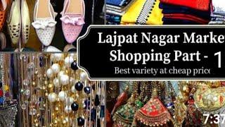 Lajpat nagar market delhi 2020 | Best ethnic wear, jewellery, bags& sandals