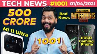 Bad News For PUBG, POCO Gaming Phone, Mi 11 Ultra India Launch, Galaxy F02s & F12, realme C-#TTN1001