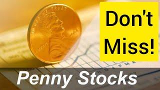 Best Penny Stock 2020 | Must Watch Levels 