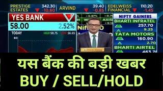 यस बैंक की बड़ी खबर || YES Bank big news....