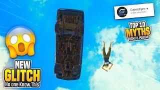 Top 10 Mythbusters in PUBG Mobile and BGMI | 1000Rs Google Play Gift Card Giveaway #147