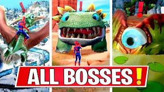 Secret Fortnite BOSSES Found in LATEST Update!