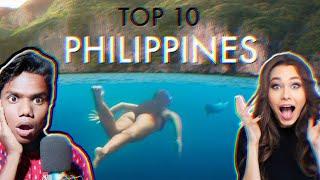 INDIANS REACT TO TOP 10 PHILIPPINES (Your DREAM Destination)