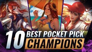 10 BEST Pocket Picks YOU MUST LEARN To Improve At EVERY ROLE - League of Legends Season 10