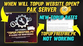 Topup Free Fire Pk Website Not Working 