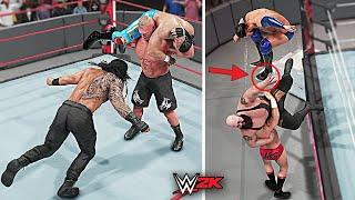 Top 10 Insane Finishers Gone Wrong!! Part 2 | WWE 2K