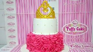 Gold Crown Princess Cake | Fondant Cake | Design Ideas