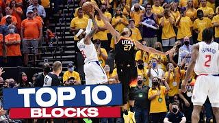 Top 10 BLOCKS of the 2020-21 NBA PLAYOFFS 