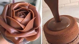 So Yummy Chocolate Ice Cream 3 Ingredients | Top 10 Chocolate Cake Decorating Hacks