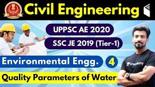 10:00 PM - SSC JE 2019 (Tier-I) | Civil Engg by Sandeep Sir | Quality Parameters of Water