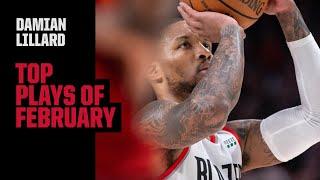 Damian Lillard's Top Plays of February 2020 | Trail Blazers Highlights