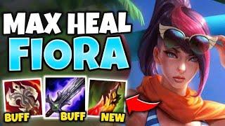 WTF?! LIFESTEAL FIORA HEALS TO FULL WITH ONE AUTO! THIS IS NOT FAIR AT ALL - League of Legends