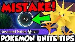 Top 10 Mistakes YOU Make In Pokemon Unite - Best Pokemon UNITE Tips!