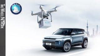 Geely Car Keys Deliveries By Drone