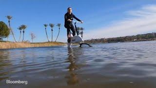 This Bike Lets You Ride on Water