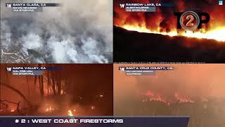 Top 10 Weather Events of 2020- #2 West Coast Firestorms