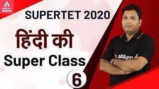 SUPER TET 2020 | Hindi | हिंदी की Super Class (Part-6) | Super TET Classes 2020