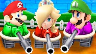 Mario Party: The Top 100 All Action Minigames #59 Rosalina vs Mario vs Luigi vs Peach