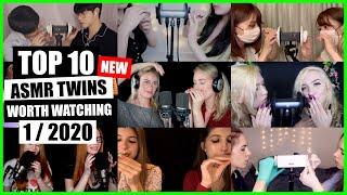 ASMR / TWINS (Ear Cleaning, Whispers, Examination) / TOP 10 / 1/2020 / ASMR Charts