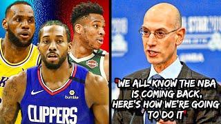 The Plan That Will SAVE The NBA Season! Update on The Return