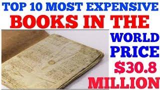 top 10 most expensive books in the world