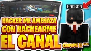 STAFF SERIES: HACKER me AMENAZA con HACKEAR mi CANAL de YOUTUBE si lo BANEO | MINECRAFT HCF