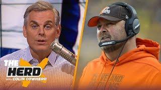 Patriots' only problem is WR depth, Colin says Freddie Kitchens' days are numbered | NFL | THE HERD