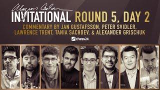 Caruana vs. Nakamura | Nepomniachtchi vs. Ding Liren | Magnus Carlsen Invitational Day 10