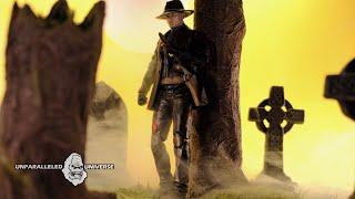 Diamond Select Previews Westworld Battle Damaged Man in Black Action Figure Review