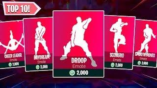 Top 10 Dance Music in Fortnite (Chapter 1-2)