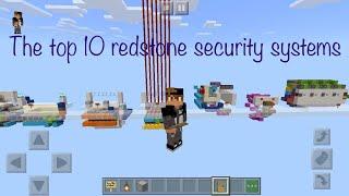 The TOP 10 SECURITY SYSTEMS IN MINECRAFT